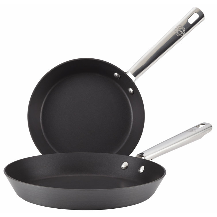 Anolon Professional Hard Anodised Frypan Black Reviews Wayfair